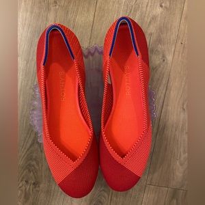 Rothy’s “cherry pop” flats